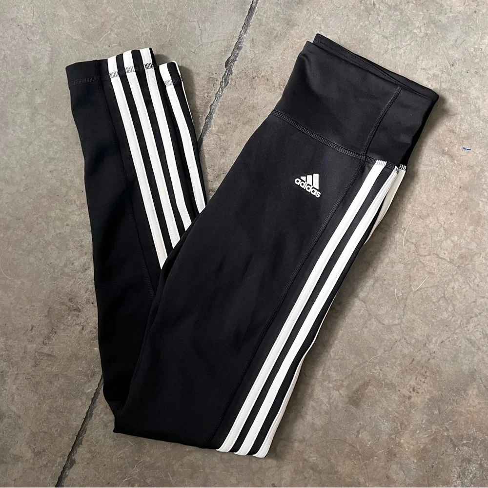 Adidas Climate 3 Stripes Leggings S